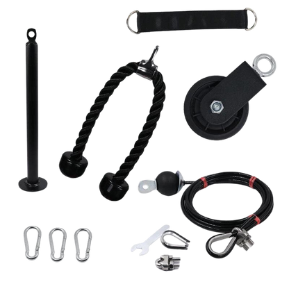 Cable Pulley System - Attachment for Cages & Racks