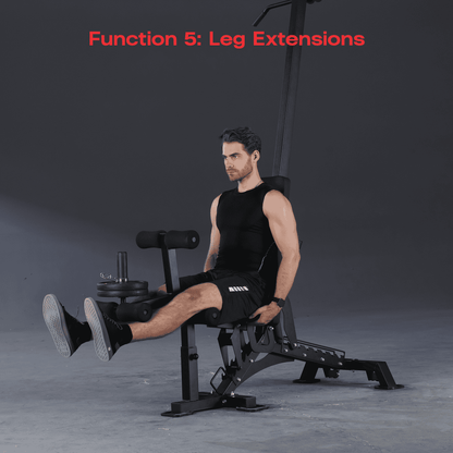 Heavy Duty 8-in-1 Adjustable Bench | Ascend HB-800